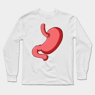 The stomach Long Sleeve T-Shirt